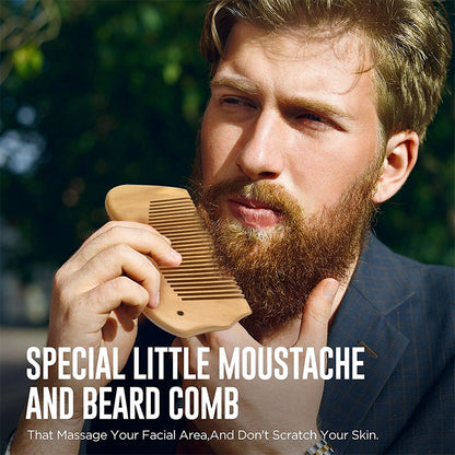 Beard styling and shaving set