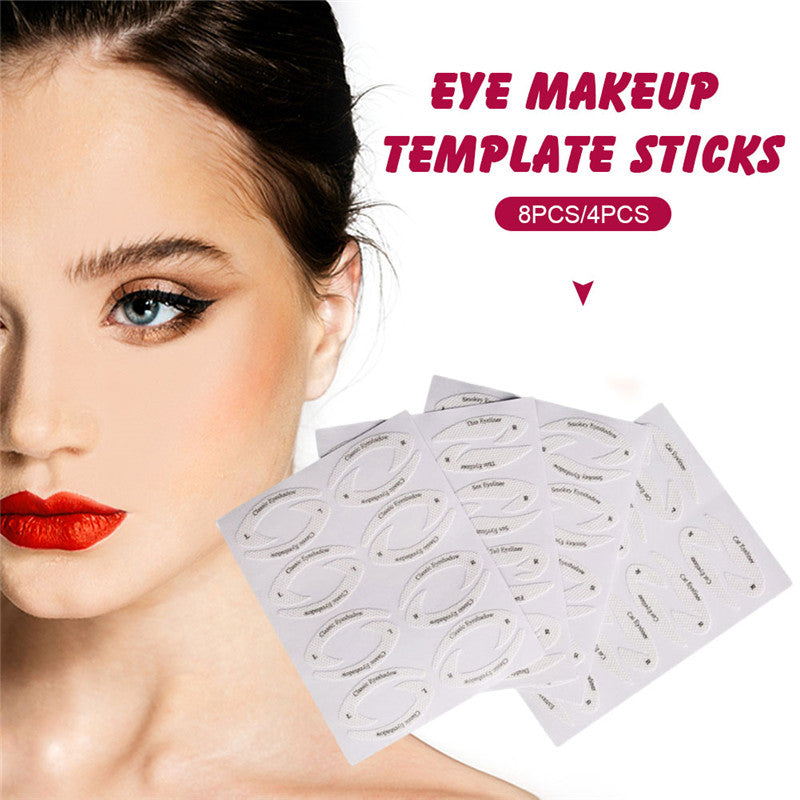 Eyeliner template sticker