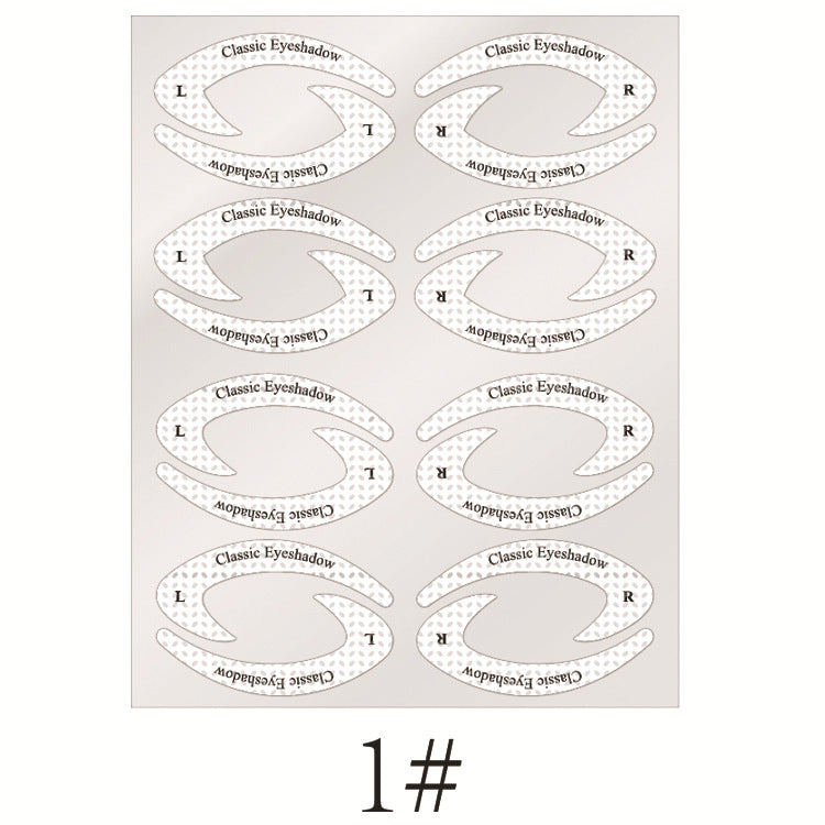 Eyeliner template sticker