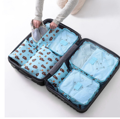 Durable waterproof travel organizer bag