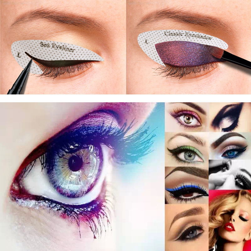 Eyeliner template sticker