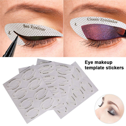 Eyeliner template sticker