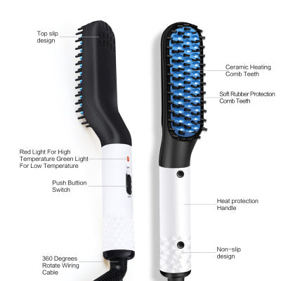 2-in-1 smoothing comb