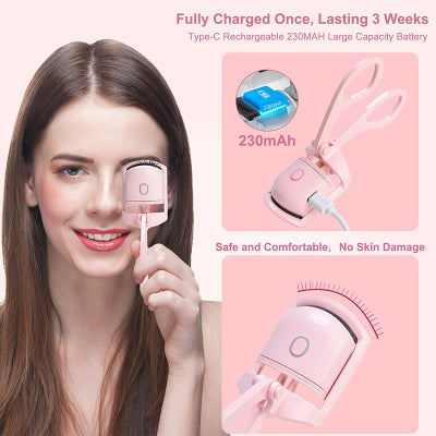 Electric eyelash curlers